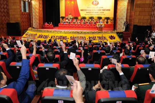 Đại hội Đảng bộ tỉnh lần thứ XVII thành công tốt đẹp